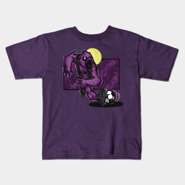 FC RAVENS Kids T-Shirt by BoldLineImages18